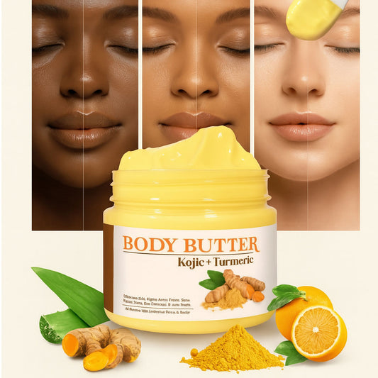 💛 Turmeric Kojic Acid Body Butter 🌼