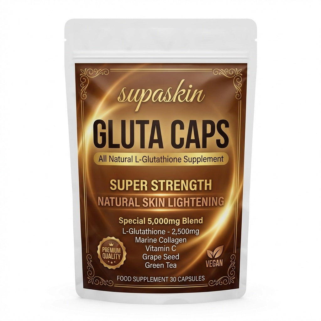 Supaskin Glutathione 5000mg Skin Lightening & Anti-Ageing Caps