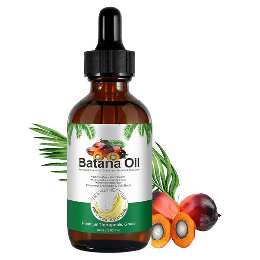 🪔 Pure Batana Hair Growth Serum – Dr. Sebi Approved 🌱