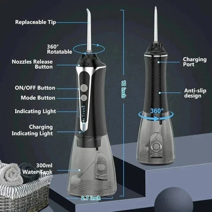 Portable Rechargeable Water Flosser & Oral Irrigator 🦷✨