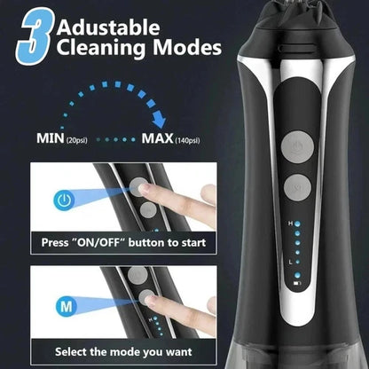Portable Rechargeable Water Flosser & Oral Irrigator 🦷✨