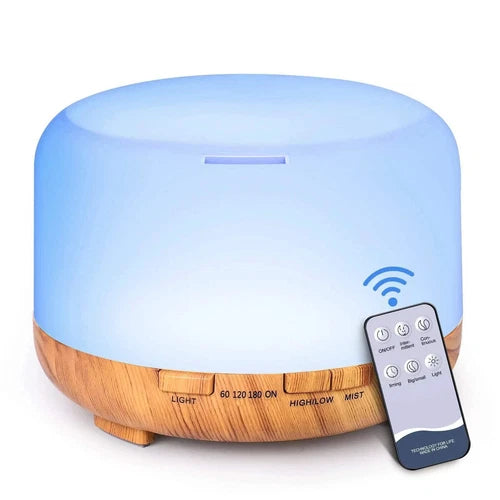 500ml Ultra-Quiet Aroma Diffuser & Humidifier 🌬️✨