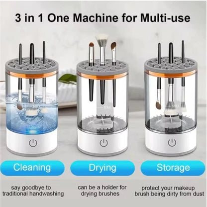 Automatic Electric Makeup Brush Cleaner & Dryer ✨💄