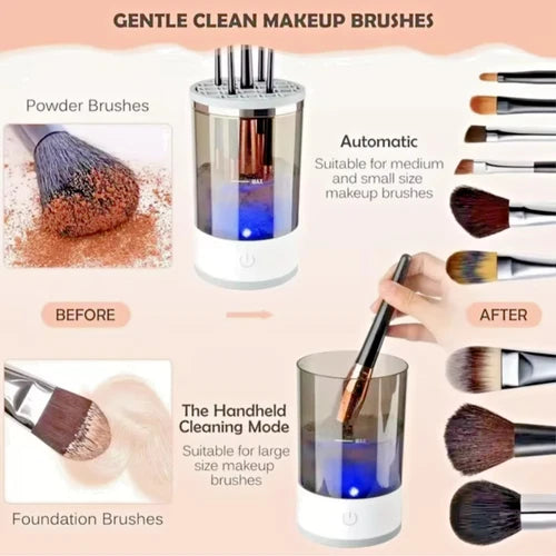 Automatic Electric Makeup Brush Cleaner & Dryer ✨💄