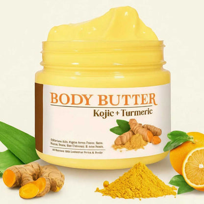💛 Turmeric Kojic Acid Body Butter 🌼